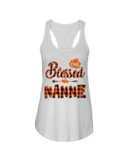 Blessed Nannie - Autumn Ladies Flowy Tank tile