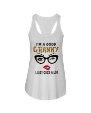 I'm A Good Granny I Just Cuss A Lot Ladies Flowy Tank tile