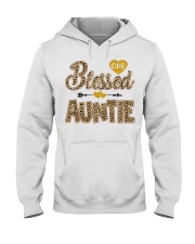 Blessed Auntie - Leo Hooded Sweatshirt tile