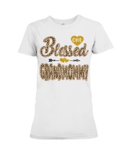 Blessed Grandmommy - Leo Premium Fit Ladies Tee tile
