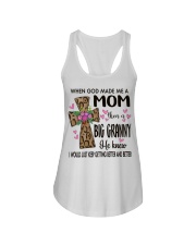 Mom Then A Big Granny - Cross Ladies Flowy Tank tile