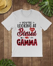 One Blessed Gamma - Red Classic T-Shirt lifestyle-mens-crewneck-front-18