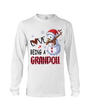 I Love Being A Grandoll - Xmas Long Sleeve Tee tile