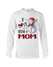 I Love Being A Mom - Xmas Long Sleeve Tee tile
