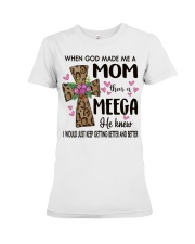 Mom Then A Meega - Cross Premium Fit Ladies Tee tile