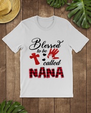 Blessed To Be Called Nana - Red Classic T-Shirt lifestyle-mens-crewneck-front-18