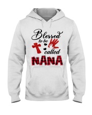 Blessed To Be Called Nana - Red Hooded Sweatshirt tile