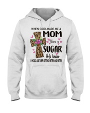 Mom Then A Sugar - Cross Hooded Sweatshirt tile
