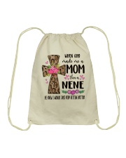 Mom Then A Nene - Cross 2 Drawstring Bag tile