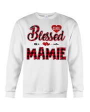 Blessed Mamie - Red Crewneck Sweatshirt tile