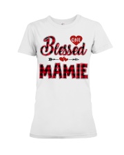 Blessed Mamie - Red Premium Fit Ladies Tee tile