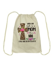Mom Then A Nani - Cross 2 Drawstring Bag tile