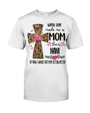 Mom Then A Nani - Cross 2 Classic T-Shirt front