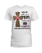Mom Then A Nani - Cross 2 Ladies T-Shirt tile