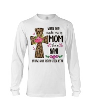 Mom Then A Nani - Cross 2 Long Sleeve Tee tile