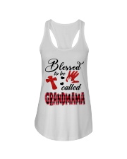 Blessed To Be Called Grandmama - Red Ladies Flowy Tank tile