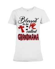Blessed To Be Called Grandmama - Red Premium Fit Ladies Tee tile