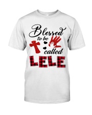 Blessed To Be Called Lele - Red Classic T-Shirt front