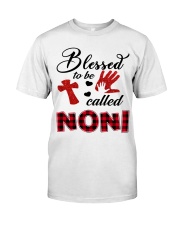 Blessed To Be Called Noni - Red Classic T-Shirt front