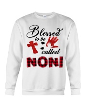 Blessed To Be Called Noni - Red Crewneck Sweatshirt tile