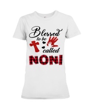 Blessed To Be Called Noni - Red Premium Fit Ladies Tee tile