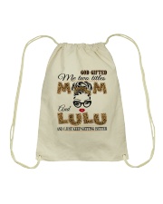 Mom And Lulu - 2022.Png Drawstring Bag tile