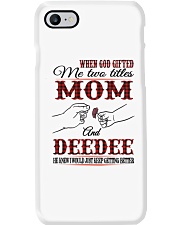 Mom And Deedee - H Phone Case tile