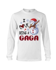 I Love Being A Gaga - Xmas Long Sleeve Tee tile