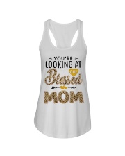 One Blessed Mom - Leo Ladies Flowy Tank tile