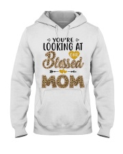 One Blessed Mom - Leo Hooded Sweatshirt tile
