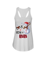 I Love Being A Bb - Xmas Ladies Flowy Tank tile