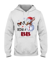 I Love Being A Bb - Xmas Hooded Sweatshirt tile