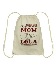 Mom And Lola - H2 Drawstring Bag tile