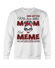 Mom And Meme - Red 2022 .Png Crewneck Sweatshirt tile