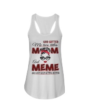 Mom And Meme - Red 2022 .Png Ladies Flowy Tank tile