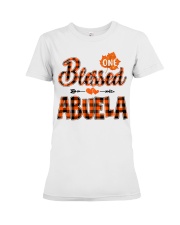 Blessed Abuela - Autumn Premium Fit Ladies Tee tile