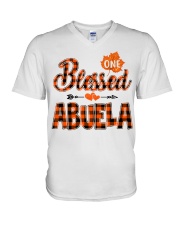 Blessed Abuela - Autumn V-Neck T-Shirt tile