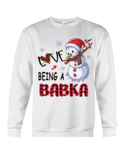 I Love Being A Babka - Xmas Crewneck Sweatshirt tile