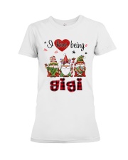 I Love Being Gigi - R Premium Fit Ladies Tee tile