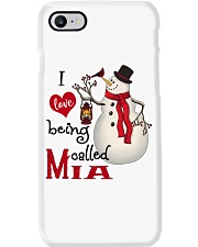 I Love Being Called Mia - Xmas Phone Case tile