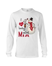 I Love Being Called Mia - Xmas Long Sleeve Tee tile