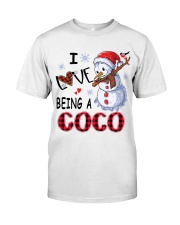 I Love Being A Coco - Xmas Classic T-Shirt front