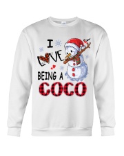 I Love Being A Coco - Xmas Crewneck Sweatshirt tile