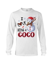 I Love Being A Coco - Xmas Long Sleeve Tee tile