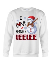 I Love Being A Leelee - Xmas Crewneck Sweatshirt tile