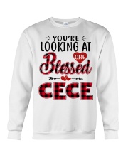 One Blessed Cece - Red Crewneck Sweatshirt tile