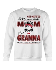 Mom And Granna - Red 2022 .Png Crewneck Sweatshirt tile