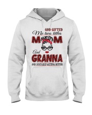 Mom And Granna - Red 2022 .Png Hooded Sweatshirt tile