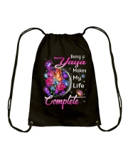 Being A Yaya Makes My Life Complete Drawstring Bag tile