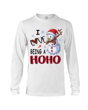 I Love Being A Hoho - Xmas Long Sleeve Tee tile